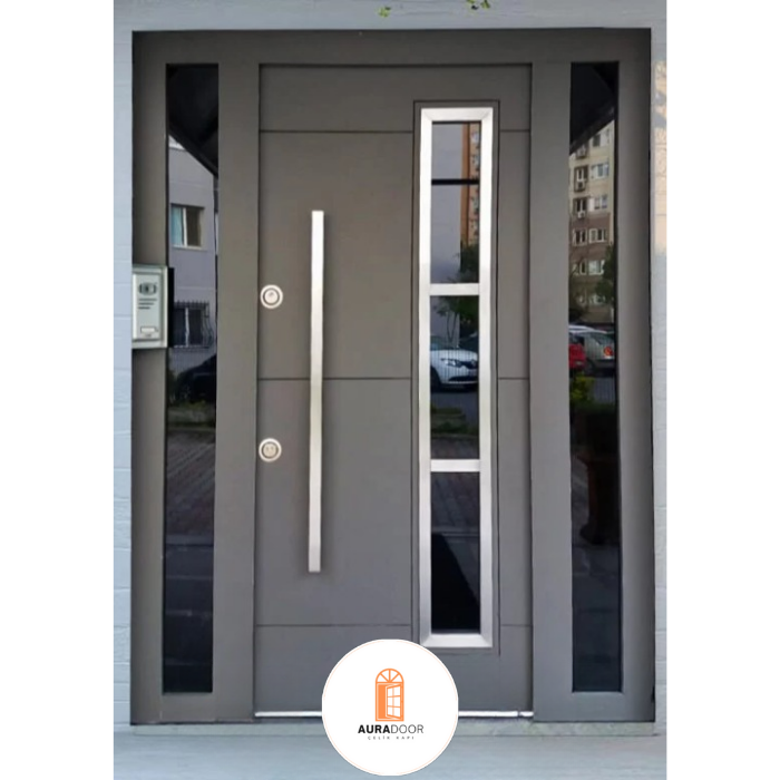 Dış Etkenlere Dayanıklı Villa Kapısı AUV-045