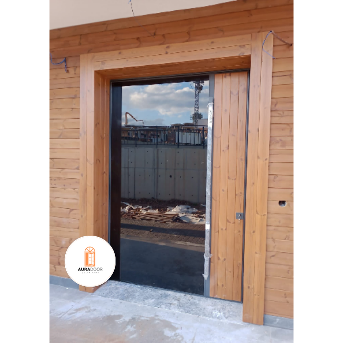 Camlı Villa Kapısı AUV-008